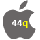 Aplicativo 44q para iOS