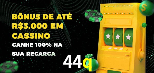 44q melhor bônus de depósito